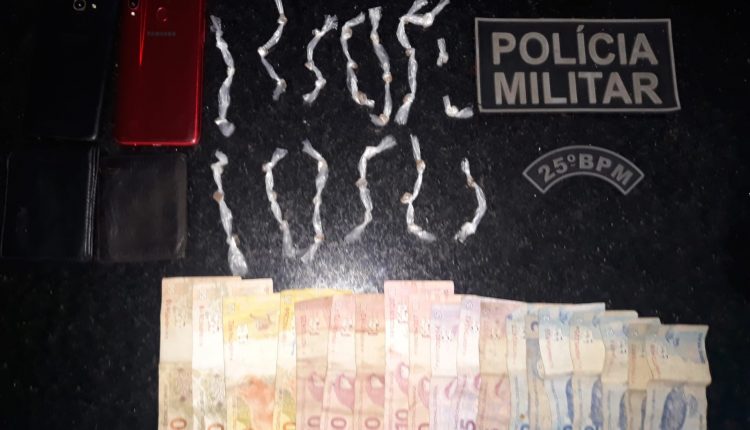 Policiais do 25º BPM prendem membros de facção com drogas em Cururupu-MA