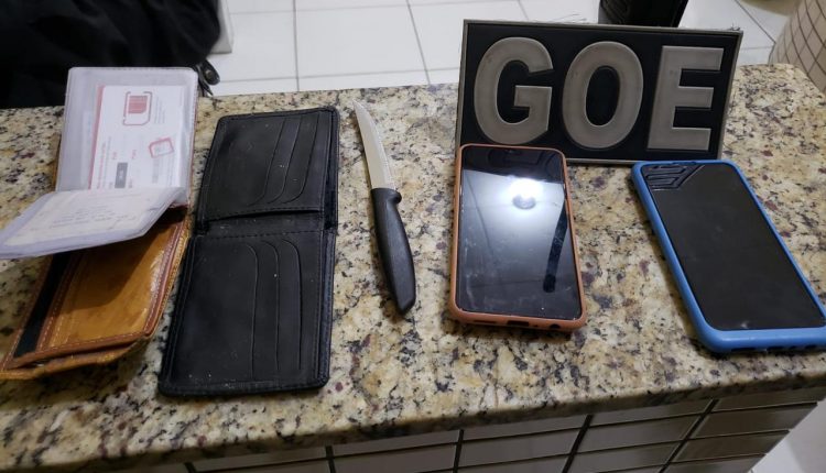 Polícia Militar realiza prisão de dupla suspeita de praticar roubo em Caxias-MA.