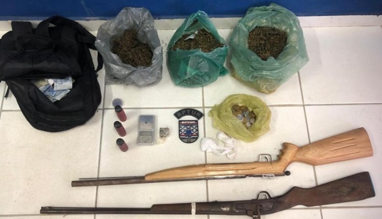 Polícia Militar apreende armas, munições e entorpecentes em Barreirinhas-MA