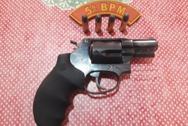 Policiais do 5º BPM apreendem arma de fogo em Barra do Corda
