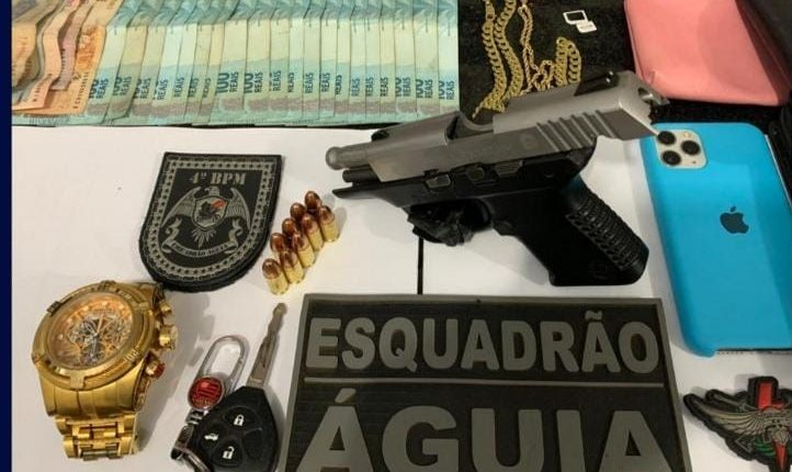 Polícia Militar prende suspeito por porte ilegal de arma de fogo em Balsas-MA