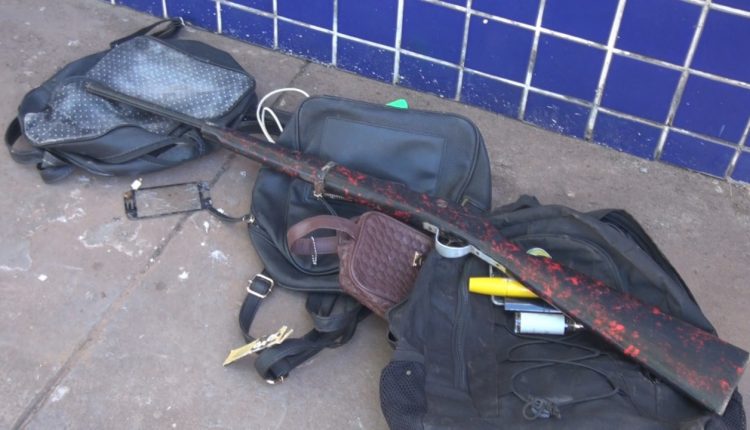 Arma de fogo apreendida por policiais do 19º BPM em Pedreiras