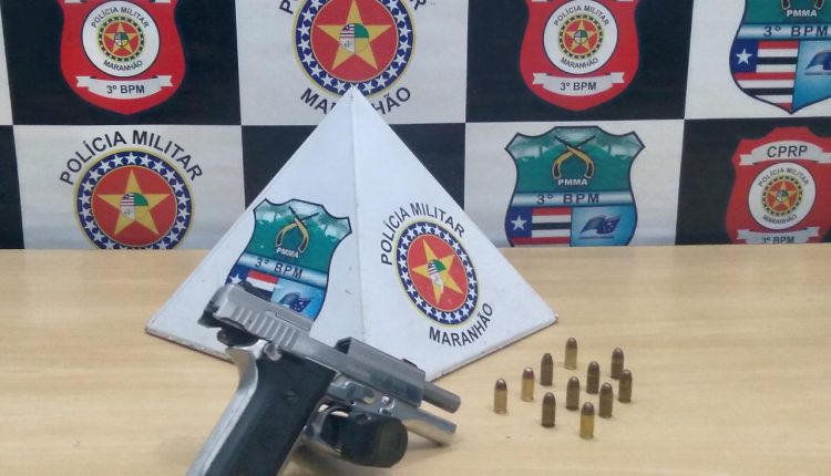 Polícia Militar apreende arma de fogo em Imperatriz-MA