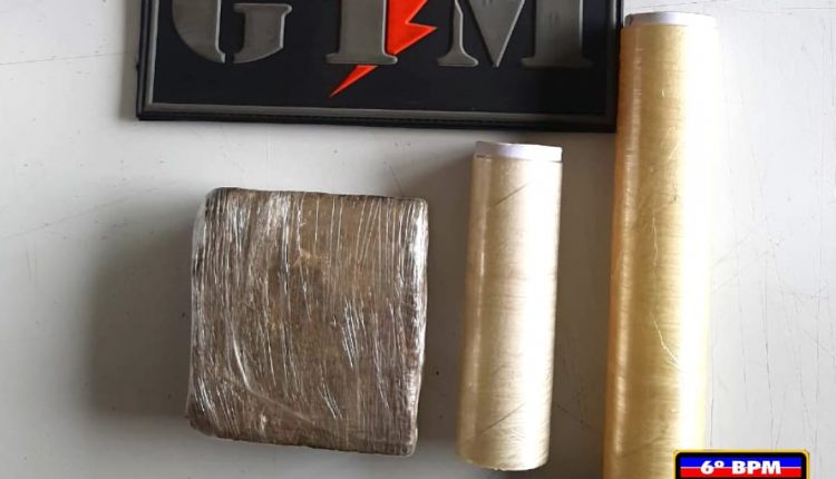 PMMA prende suspeito de tráfico de drogas na Vila Brasil