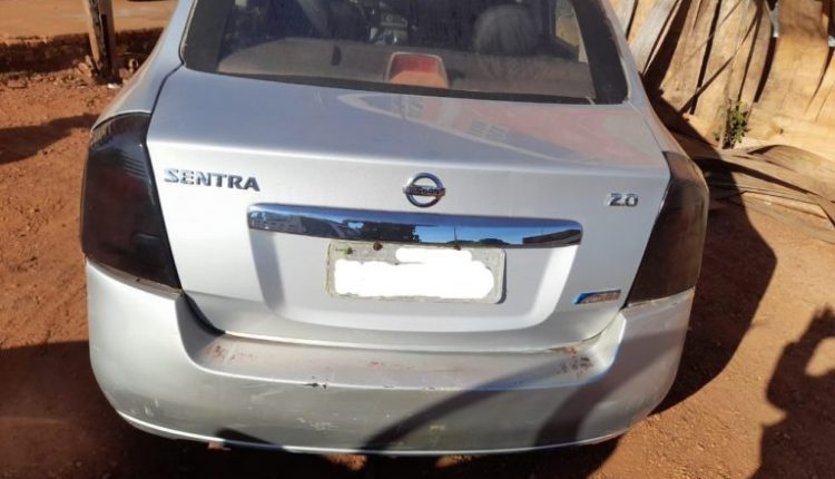 Veículo roubado é recuperado por policiais do 12º BPM em Estreito