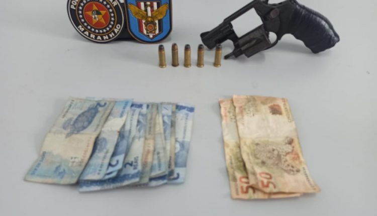 Policiais do 13º BPM prendem homem que realizava assaltos em São José de Ribamar