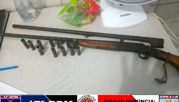 Polícia Militar conduz suspeito de ameaçar vizinho com arma de fogo em Codó-MA