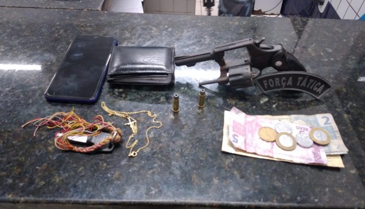 PMMA aprende arma de fogo e munições na cidade de Viana/MA