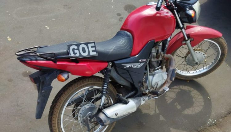 PMMA recupera motocicleta roubada durante Operação Cidade Segura na Vila Paraiso, em Caxias-MA