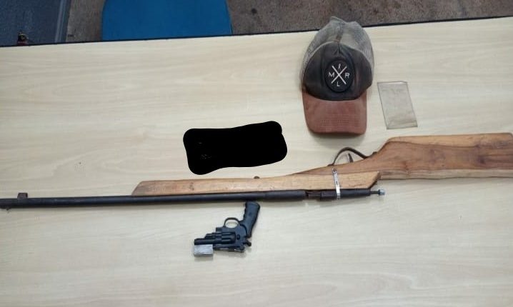 PMMA prende homem por ameaças e posse ilegal de arma de fogo