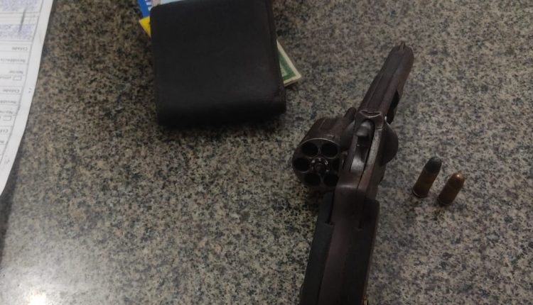 27º BPM retira de circulação mais uma arma de fogo na sua área de atuação