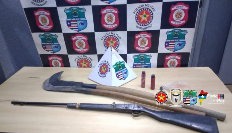 3º BPM retira de circulação mais duas armas de fogo na sua área de atuação