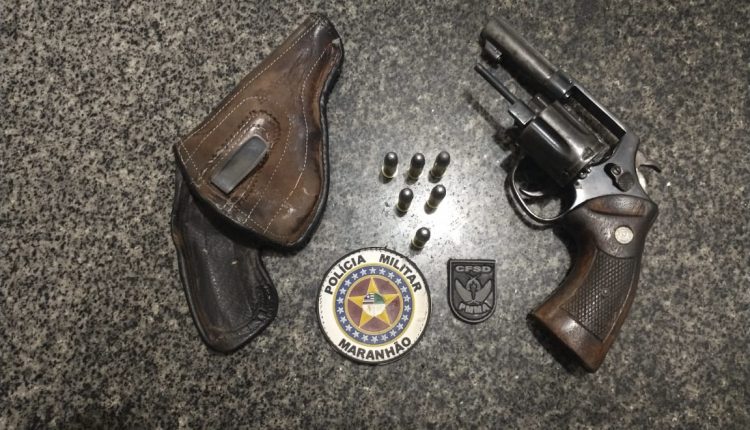 PMMA APREENDE ARMA DE FOGO NO MUNICÍPIO DE URBANO SANTOS