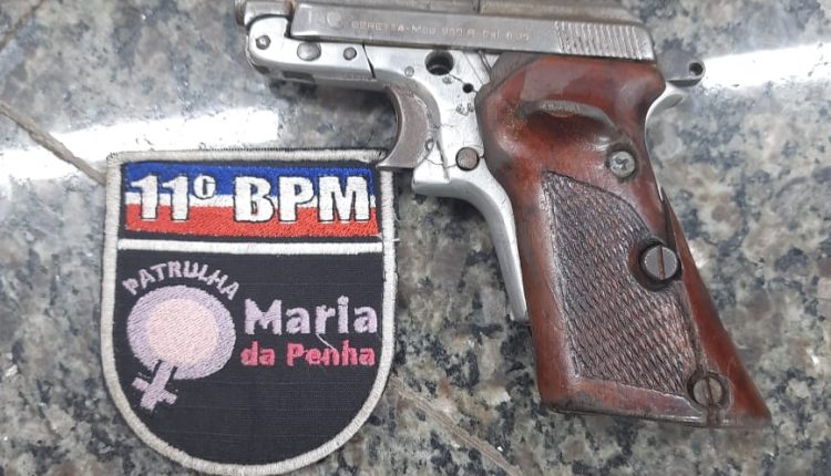 PMMA APREENDE 2 ARMAS DE FOGO NA ÁREA DE ATUAÇÃO DO 11º BPM