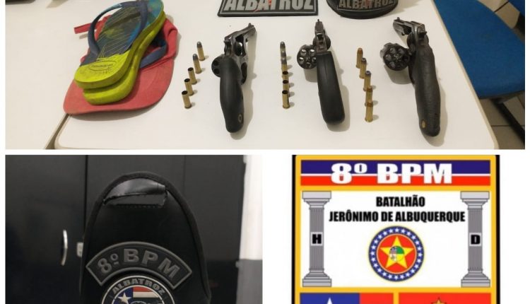 POLÍCIA MILITAR PRENDE SUSPEITOS DE TENTATIVA DE ASSALTO A UNIDADE MISTA DO BEQUIMÃO