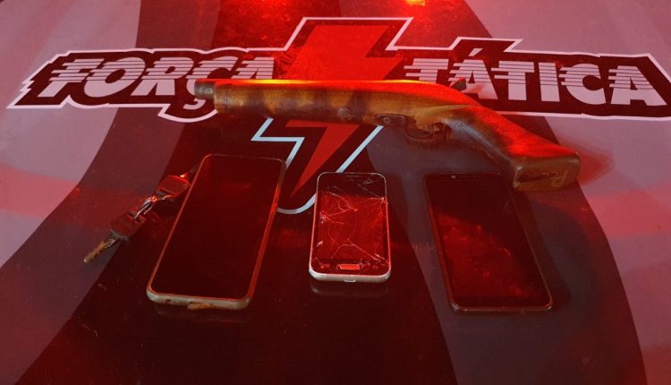 PM prende suspeito de roubo e celulares são recuperados, em Bacabal