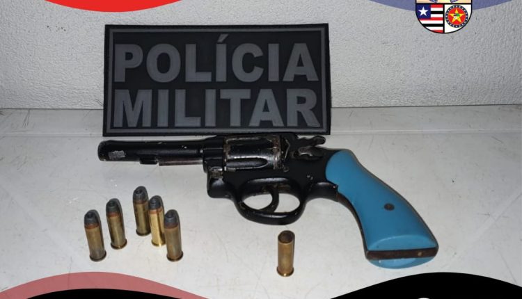 Policiais Militares do 25° BPM apreendem arma de fogo na cidade de Bacuri