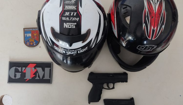 Polícia Militar prende dupla com arma falsa na região Itaqui-Bacanga