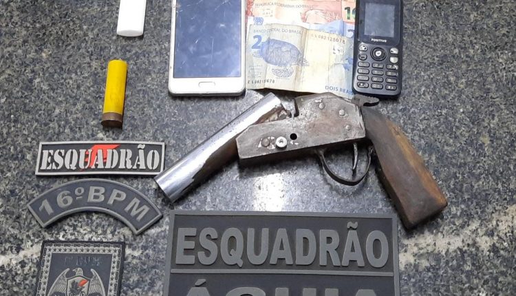 Policia Militar retira de circulação mais uma arma de fogo em Chapadinha