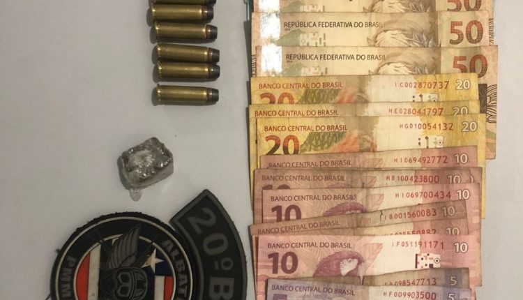 Polícia Militar prende foragido da justiça com munições e dinheiro em São Luís