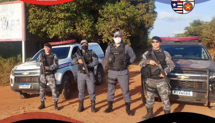 25º BPM e ROTAM realizam Operação Policial na cidade de Bacuri