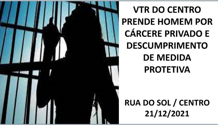 Em São Luís Polícia Militar prende homem por descumprimento de medida protetiva e cárcere privado