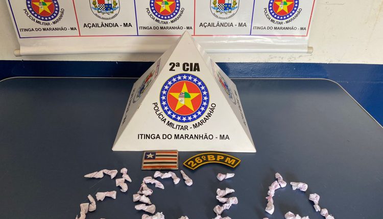 POLÍCIA MILITAR APREENDE DROGAS NO MUNICÍPIO DE ITINGA