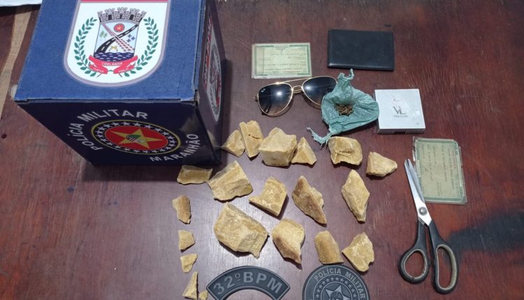 POLÍCIA MILITAR PRENDE SUSPEITOS DE TRAFICO DE DROGAS NA MA-125