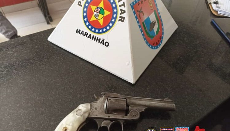 POLÍCIA MILITAR EM CONTINUIDADE A OPERAÇÃO CERCO TOTAL FAZ APREENSÃO DE MAIS UMA ARMA DE FOGO EM BALSAS-MA