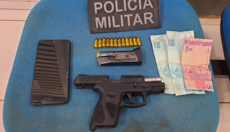 POLÍCIA MILITAR APREENDE ARMA DE FOGO EM BELA VISTA
