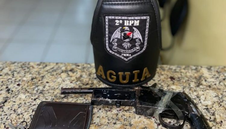 Em Caxias-MA, Policiais Militares prendem dupla por porte ilegal de arma de fogo