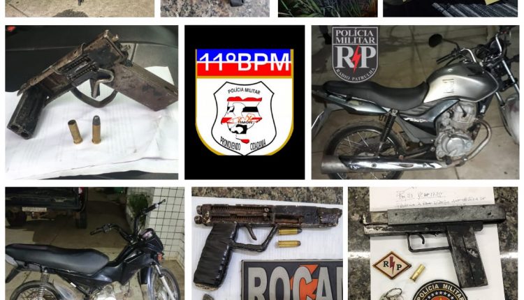 Operações da PM em Timon tem saldo positivo com apreensões de armas de fogo e recuperação de veículo roubados