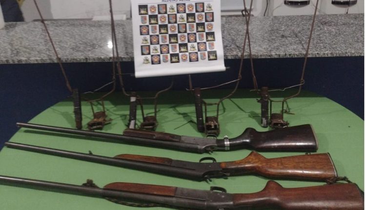 Em menos de 24 horas Polícia Militar retira de circulação dez armas de fogo na área de atuação do 2º BPM