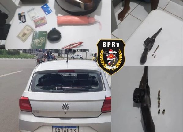 POLICIAL MILITAR DE FOLGA PRENDE SUSPEITO DE PRATICAR ASSALTOS NO BAIRRO NOVO AURORA EM SÃO LUÍS