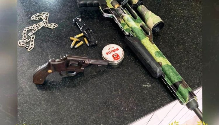 19º BPM (Pedreiras) apreende cinco armas de fogo nos últimos três dias