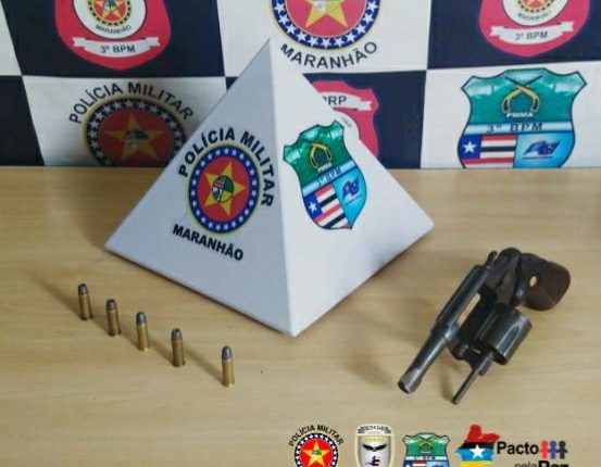 POLICIAIS DO 3° BPM APREENDEM 2 ARMAS DE FOGO EM IMPERATRIZ -MA