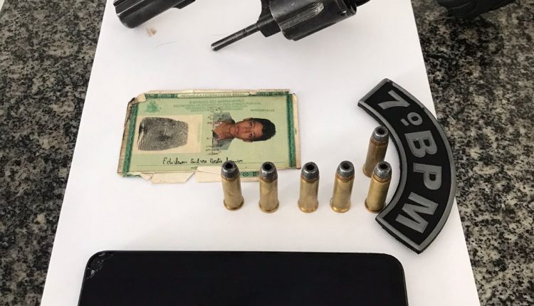 POLÍCIA MILITAR APREENDE MAIS UMA ARMA DE FOGO EM SANTA INÊS