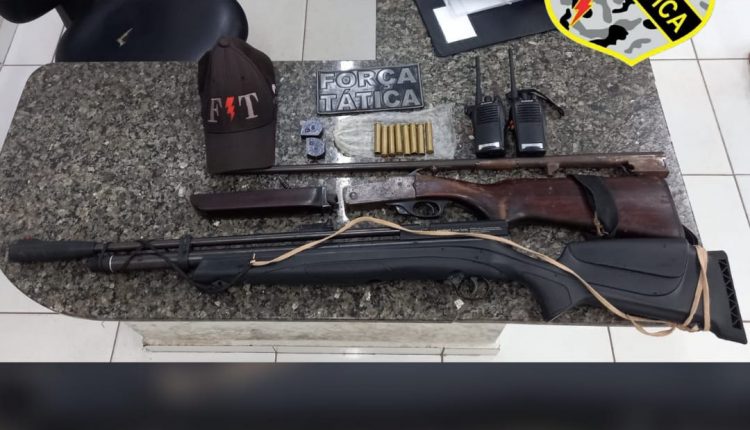 PMMA LOCALIZA MAIS UMA ARMA DE FOGO EM TIMON