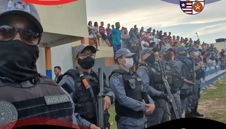 25° BPM garante segurança na final do torneio de futebol em Bacuri/MA