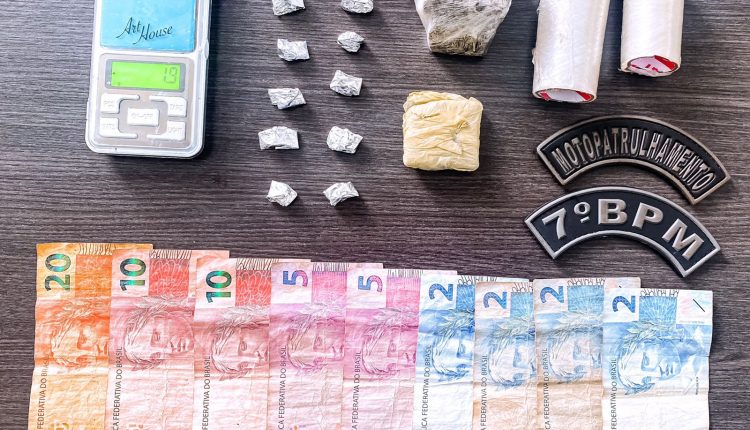 POLÍCIA MILITAR PRENDE SUSPEITOS DE TRÁFICO DE DROGAS EM SANTA INÊS