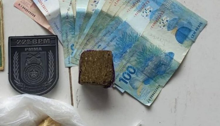 Em Paço do Lumiar, homem é preso após ser flagrado com drogas