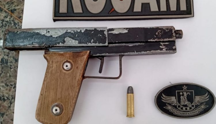 Policia Militar retira de circulação mais uma arma de fogo das ruas de Timon