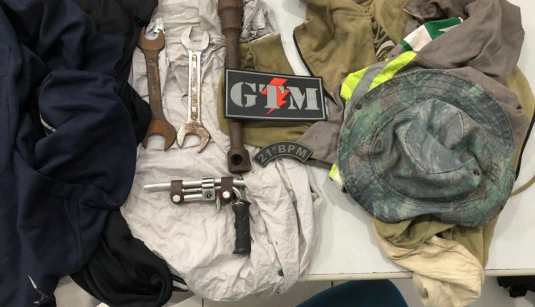 Quatro suspeitos de roubos são presos e arma de fogo é apreendida pela PM na zona rural de São Luís