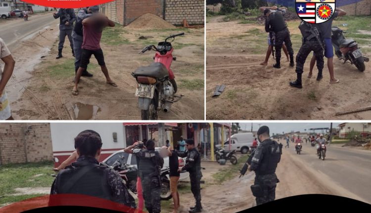 25° BPM e ROTAM deflagram Operação Silêncio em Apicum-Açu