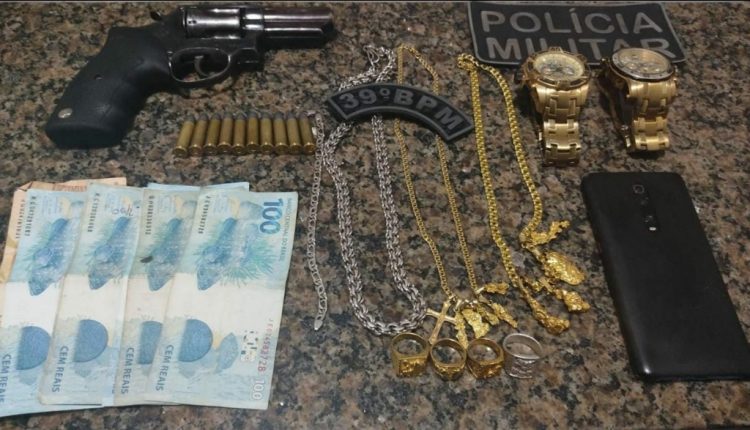 Mais uma arma de fogo é apreendida pela PM na madrugada de hoje em Lago da Pedra