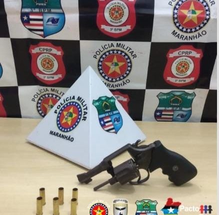 Polícia Militar apreende mais uma arma de fogo na cidade de Imperatriz