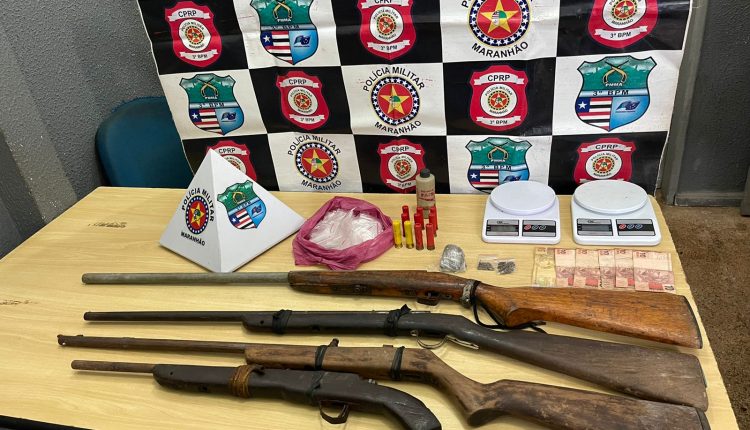 Operação Carnaval: Em menos de 48 horas policiais militares do 3º BPM apreendem sete armas de fogo na sua área de atuação