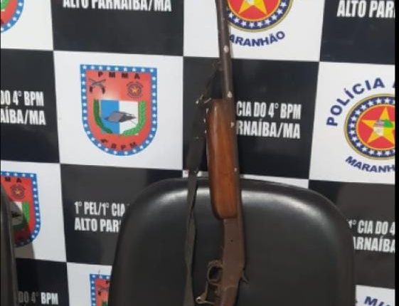 Polícia Militar apreende mais uma arma de fogo na cidade de Alto Parnaíba