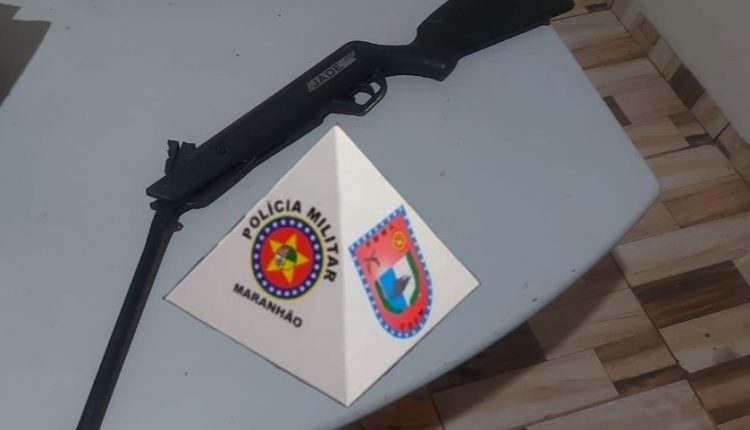 4º BPM apreende mais duas armas de fogo na cidade de Fortaleza dos Nogueiras