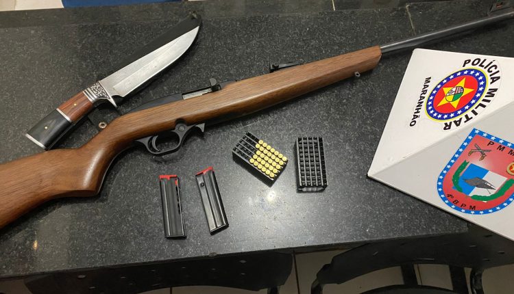 Polícia Militar apreende mais uma arma de fogo na Cidade de Balsas